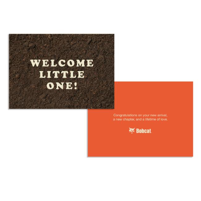 WELCOME CARD