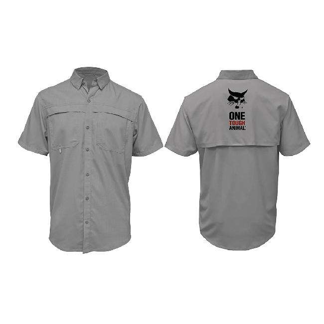 Frio Fishing Shirt - Charcoal - Bobcat