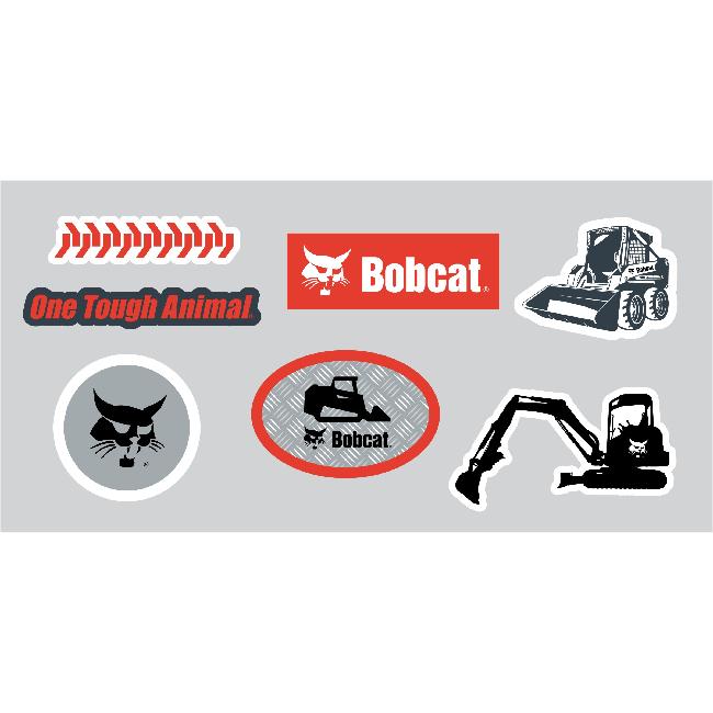 Bobcat Vinyl Sticker Sheet