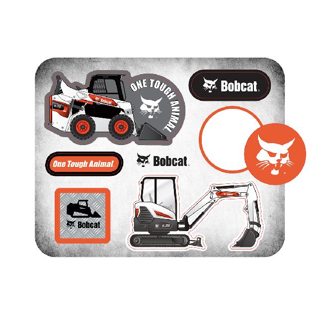 Bobcat Vinyl Sticker Sheet