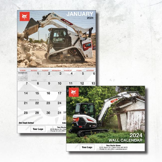 Bobcat 2024 Wall Calendar
