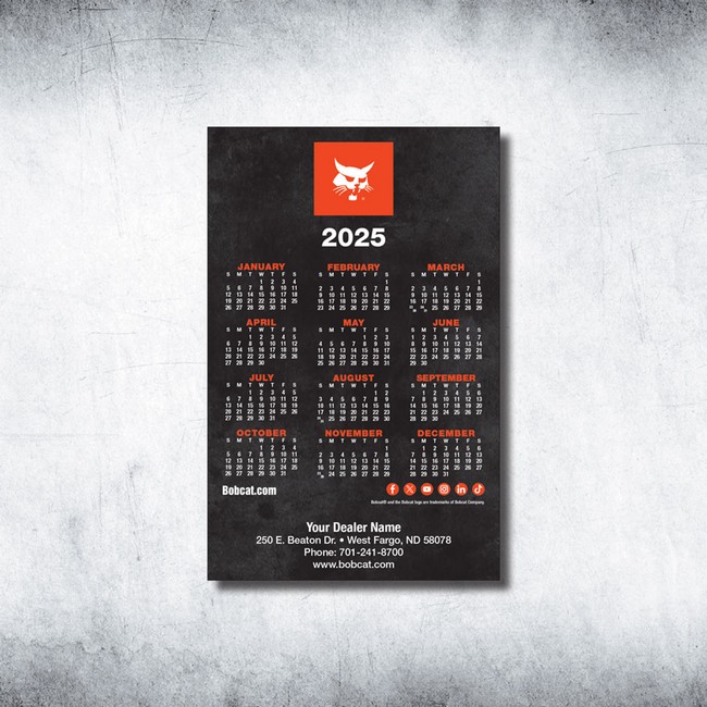 Bobcat 2024 Magnetic Calendar