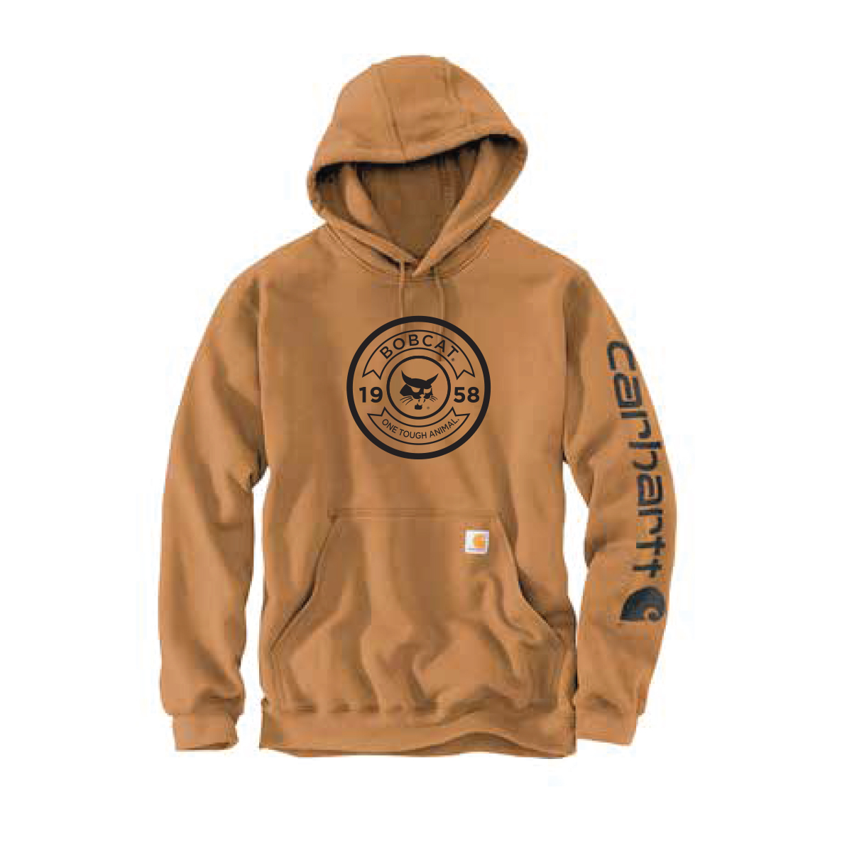 Carhartt Hoodie - Carhartt Brown - Bobcat