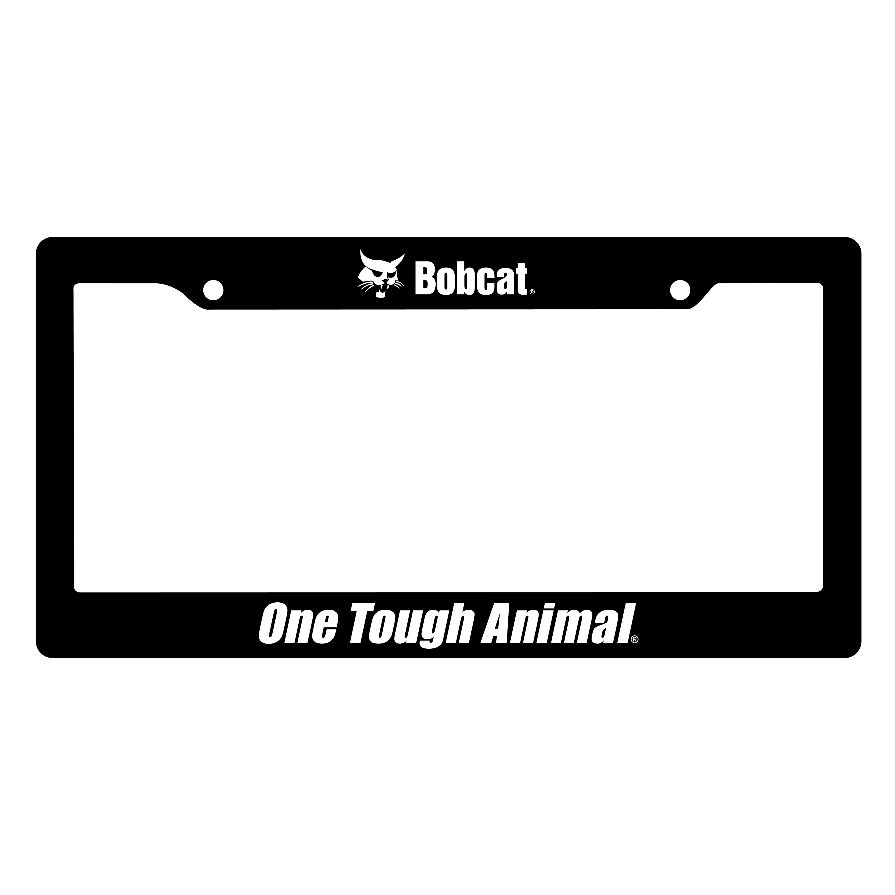License Plate Frame Bobcat