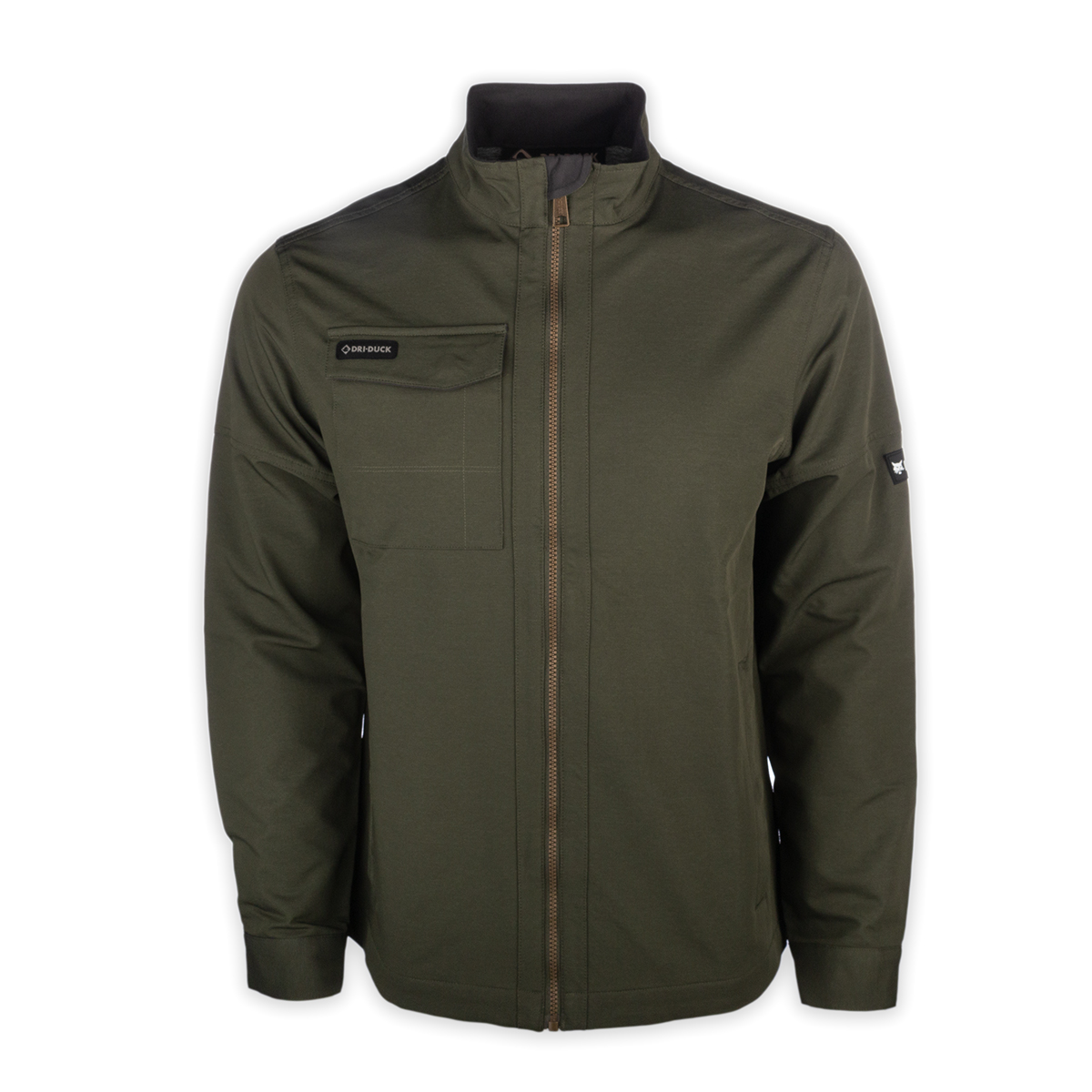 Dri Duck Ace Stretch Soft Shell Fatigue Bobcat