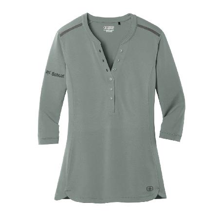 Women's OGIO Henley Shirt - Rogue Grey