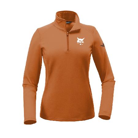 The North Face Women's 1/4 Zip Fleece - Orange Ochre
