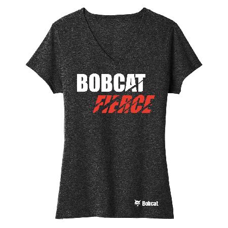 Women's Bobcat Fierce T-Shirt - Black Heather
