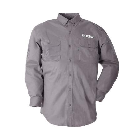 Men's Berne Lightweight Canvas Shirt - Titanium