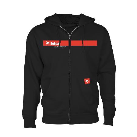 Unisex Full Zip Hoodie - Black