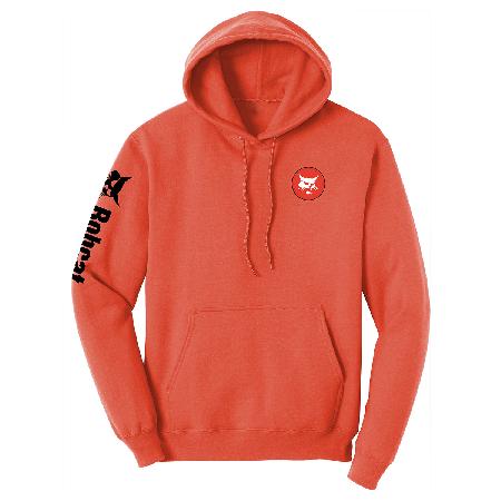 Bobcat Patch Hoodie - Orange