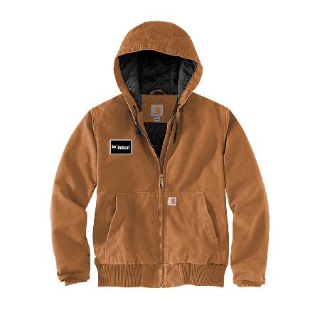 Women's Carhartt Washed Duck Jacket - Carhartt Brown