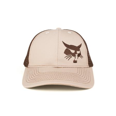 Trucker Cap-Khaki/Brown