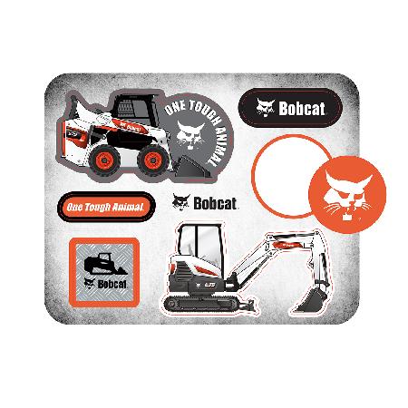 Bobcat Vinyl Sticker Sheet