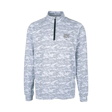 Traverse Camo Print Stretch 1/4 Zip