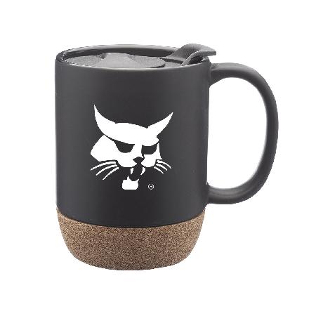 Cork Bottom 13oz. Mug with Lid