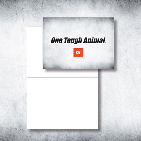 Blank One Tough Animal Note Cards