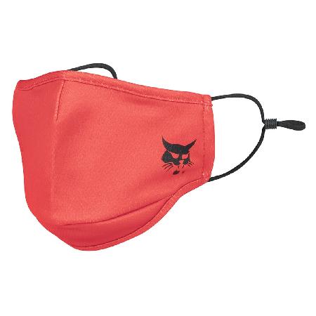 2-Ply Polyester Mask - Red